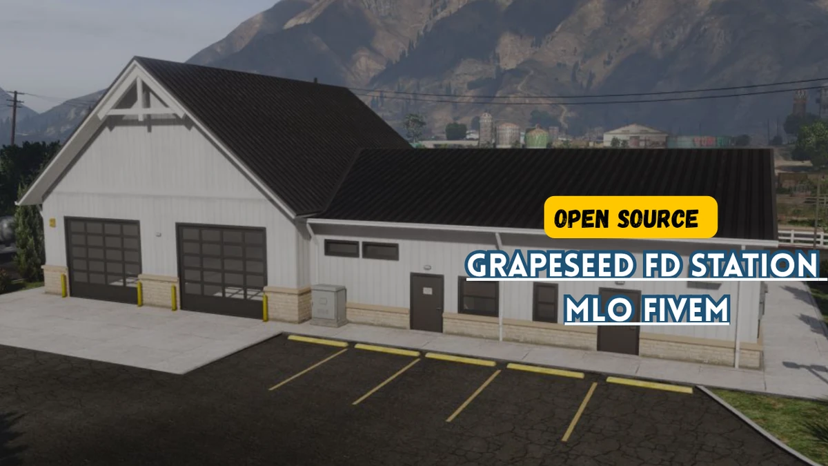Grapeseed FD Station MLO FiveM | Open Source Fire Department Map